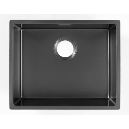 Кухонная мойка Grandex Aqua Optima 5011363, графит, артикул 5011363