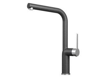 Смеситель для кухни GRANULA (9502, ЧЕРНЫЙ)