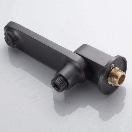 Душевая система встраиваемая Shevanik S4335T, оружейная сталь