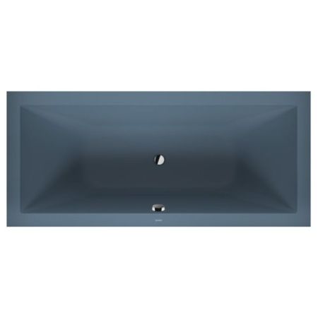Duravit Vitrium Ванна прямоугольная  встраиваемая 1800x800мм, с ножками, с2 наклонами для спины, цвет синий матовый, артикул 700426HB