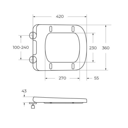 Унитаз-компакт безободковый BELBAGNO ALBANO, артикул BB903SC
