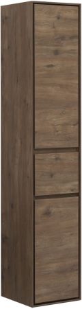 Шкаф-пенал Aquanet Милан 35 дуб рустикальный (с ящиком)