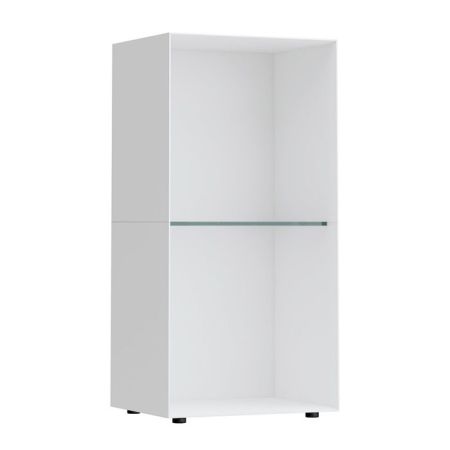 Laufen Palomba Шкаф напольный, 550х220х275мм с 1 стекл. полкой, цвет: белый матовый, артикул 4.0710.3.180.220.1