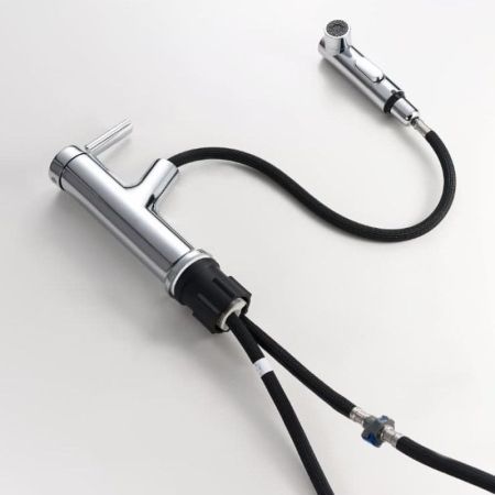 Смеситель для раковины с выдвижным изливом G.Lauf GOG10-A012, хром