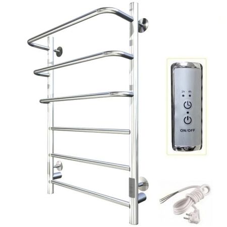 Электрический полотенцесушитель Тругор ПЭК 19 СП 80x50 Хром