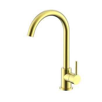 Смеситель для кухни Splenka S201.40.03, золотой сатин