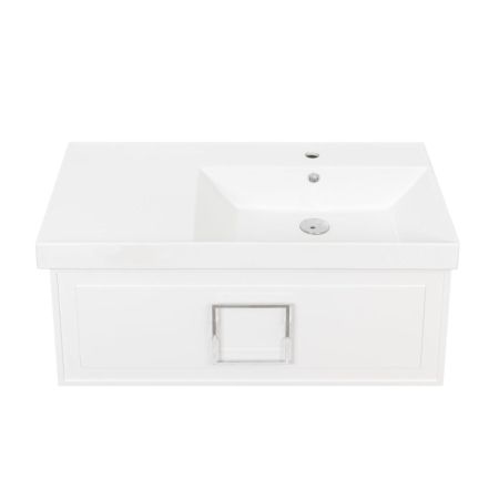 Тумба под раковину подвесная La Fenice Cubo FNC-01-CUB-B-90, белая, артикул FNC-01-CUB-B-90