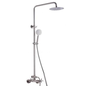 Душевая система Fmark FS8435, сатин