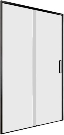 Душевая дверь Aquanet Pleasure Evo 110 AE65-N110-BT профиль черный, прозрачное стекло Душевая дверь Aquanet Pleasure Evo 110 AE65-N110-BT профиль черный, прозрачное стекло
