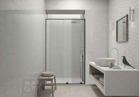 Душевая дверь Allen Brau Fantasy 150 3.11009.31 черный матовый, артикул 3.11009.31