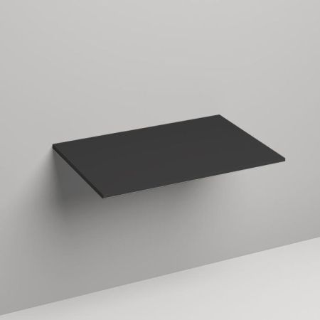 SALINI Столешница 800х500х15 мм, из материалв S-Stone, цвет  матовый RAL 9011, артикул 200121MRF RAL9011