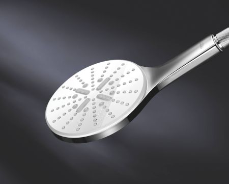 Ручной душ GROHE Rainshower SmartActive 150, 3 вида струй, белая луна (26554LS0), артикул 26554LS0