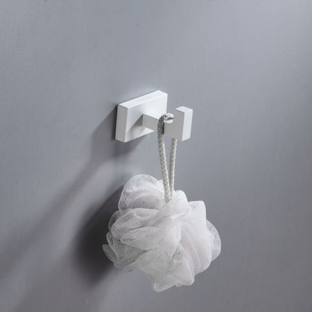 Крючок для ванной комнаты Shevanik SG5611C, белый