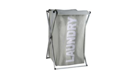 Корзина для белья Fixsen FX-1023 Серая, артикул FX-1023