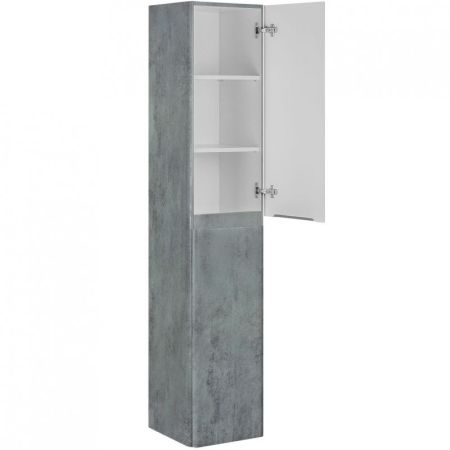 Шкаф пенал Vincea Vico 35 VSC-2V170BT подвесной Beton, артикул VSC-2V170BT