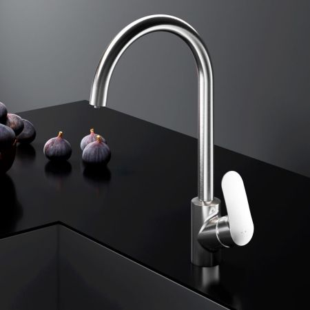 F8007711 Like, смеситель для кухни с каналом для питьевой воды, сатин, шт.