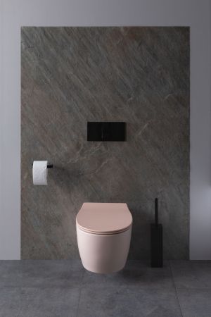 Чаша подвесного унитаза Allen Brau Fantasy 4.11004.SM розовый, артикул 4.11004.SM