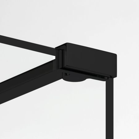 Шторка для ванны NEW TRENDY NEW MODUS 60 см EXK-1932-WP (черный), артикул EXK-1932-WP