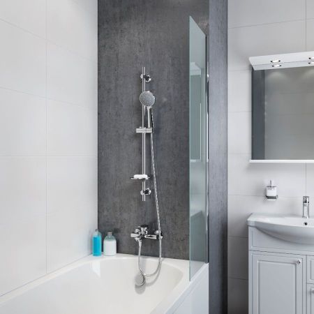 D0101000 Norma душевой комплект, ручной душ 5 функций, стойка 600 мм, шланг 175 мм, артикул D0101000