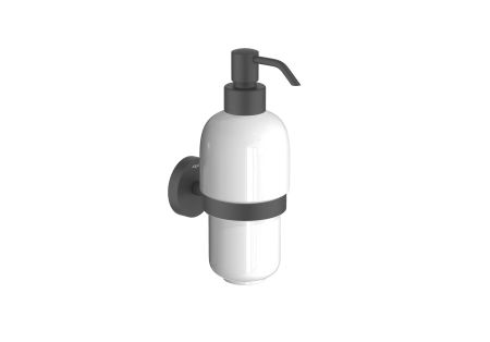 Дозатор AQUATEK, матовый черный AQ4605MB БЕТТА, артикул AQ4605MB