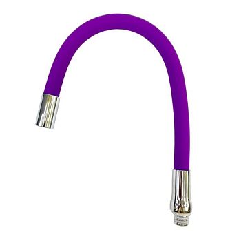 Гибкий излив для кухонного смесителя Savol S-CG07, фиолетовый
