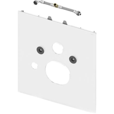 Нижняя панель TECElux для установки унитаза Geberit Sela, стекло белое, артикул 9650104