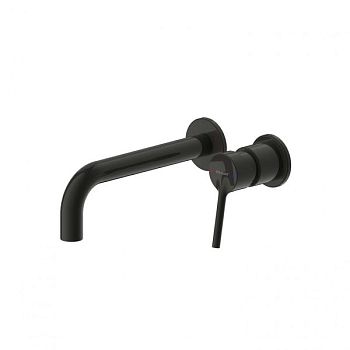 Смеситель для раковины встраиваемый Bravat P8461217BW-ENG, черный