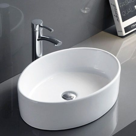 Раковина чаша Maretti EN13NS82-844, белая, артикул EN13NS82-844