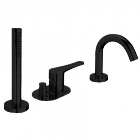 Bongio O'Clock Green Смеситель для ванны, цвет черный матовый, артикул 14531NE0D