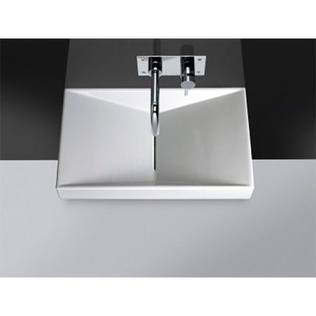 Раковина Sanindusa Flux 65 109750004 Белая