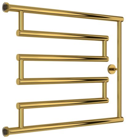 Полотенцесушитель водяной High-Tech model "L+" 500х650 (Золото)