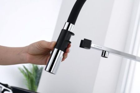 Смеситель для кухни Paulmark Magneto Ma213118-401 Антрацит