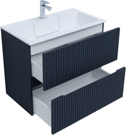 Тумба под раковину Aquanet Джейн 80 маренго, артикул 00313302