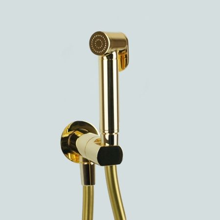 Daniel Suvi, комплект гигиенического душа с прогрессивным картриджем, цвет золото, артикул S206444DC-DO