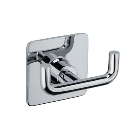 Двойной крючок Fixsen Square FX-93105a Хром, артикул FX-93105a