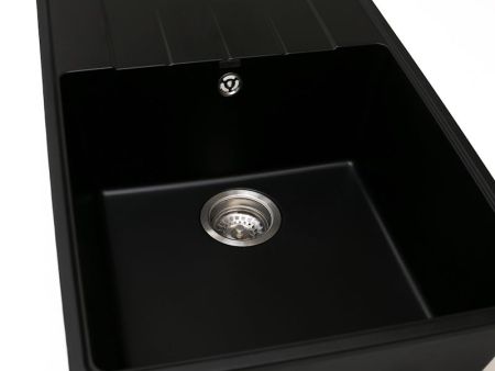 Кухонная мойка Grandex Aqua Topline 600214, черный