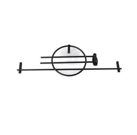 Stil Haus Hashi, полотенцедержатель - кольцо, цвет чёрный матовый, артикул HS07(23)