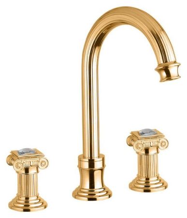 Смеситель для раковины на три отверстия CEZARES OLIMP-BLS2-A, артикул OLIMP-BLS2-A-03/24-O