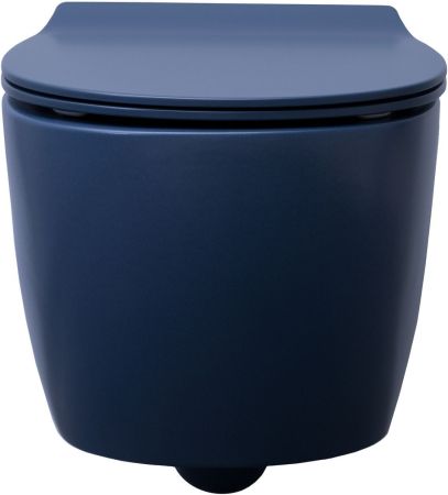 Чаша подвесного унитаза Allen Brau Fantasy 4.11004.ID индиго, артикул 4.11004.ID