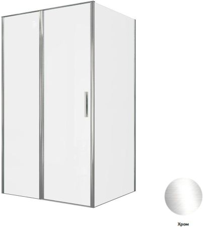 Душевой уголок Allen Brau Priority 120x80 3.31007.00 + 3.31013.00 хром, артикул 3.31007.00 + 3.31013.00