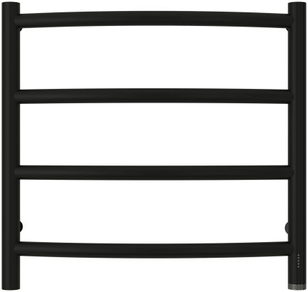 Полотенцесушитель, Сунержа, Галант 4.0, электрический, ширина, мм-532, глубина, мм-112, высота, мм-500, межосевое расстояние-500, перемычка-выгнутая, нагревательный элемент-греющий кабель, подключение-нижнее справа, электрокомплект-МЭМ, мощность, Вт-72, м