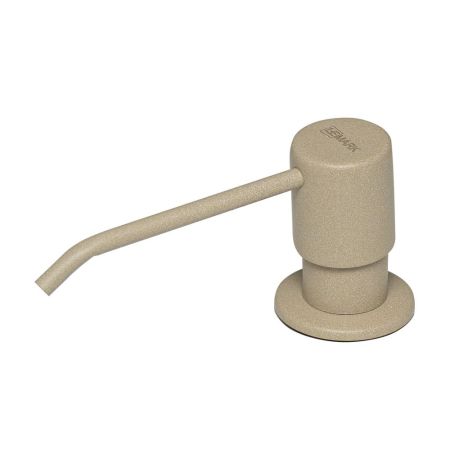 Дозатор для моющих средств Lemark Expert врезной, цвет: бежевый (LM8201PBG), артикул LM8201PBG