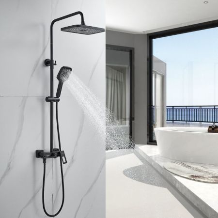 Душевая система Raffine F3696H, черный, артикул F3696H