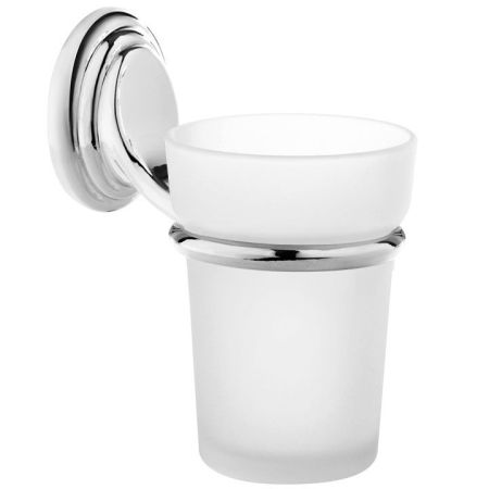 Стакан для зубных щеток Fora Noval N044 Хром, артикул N044