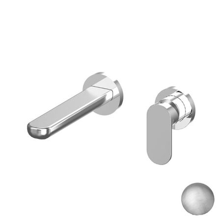 Gattoni H2Omix7000 Смеситель встроенный для раковины, на 2 отв.с GBOX,  цвет NICKEL SPAZZOLATO, артикул 7003570NS