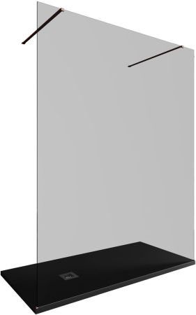 Душевая перегородка Allen Brau Infinity 2 160 3.21060.60.T медь браш, артикул 3.21060.60.T