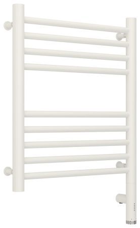Полотенцесушитель электрический "БОГЕМА 3.0" прямая 500х400 / МЭМ правый (Матовый белый)