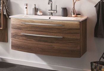 Puris Speed, тумба под раковину 1200 мм, цвет дуб чарлстон