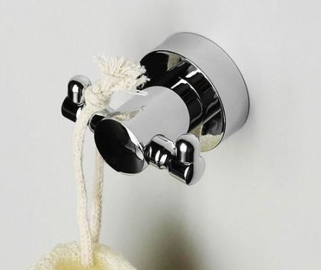 Двойной крючок WasserKRAFT Donau K-9423D Хром, артикул K-9423D