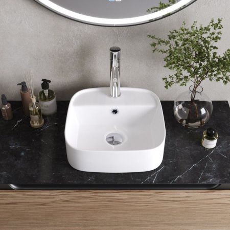 Раковина накладная керамическая CZR-6615, артикул CZR-6615